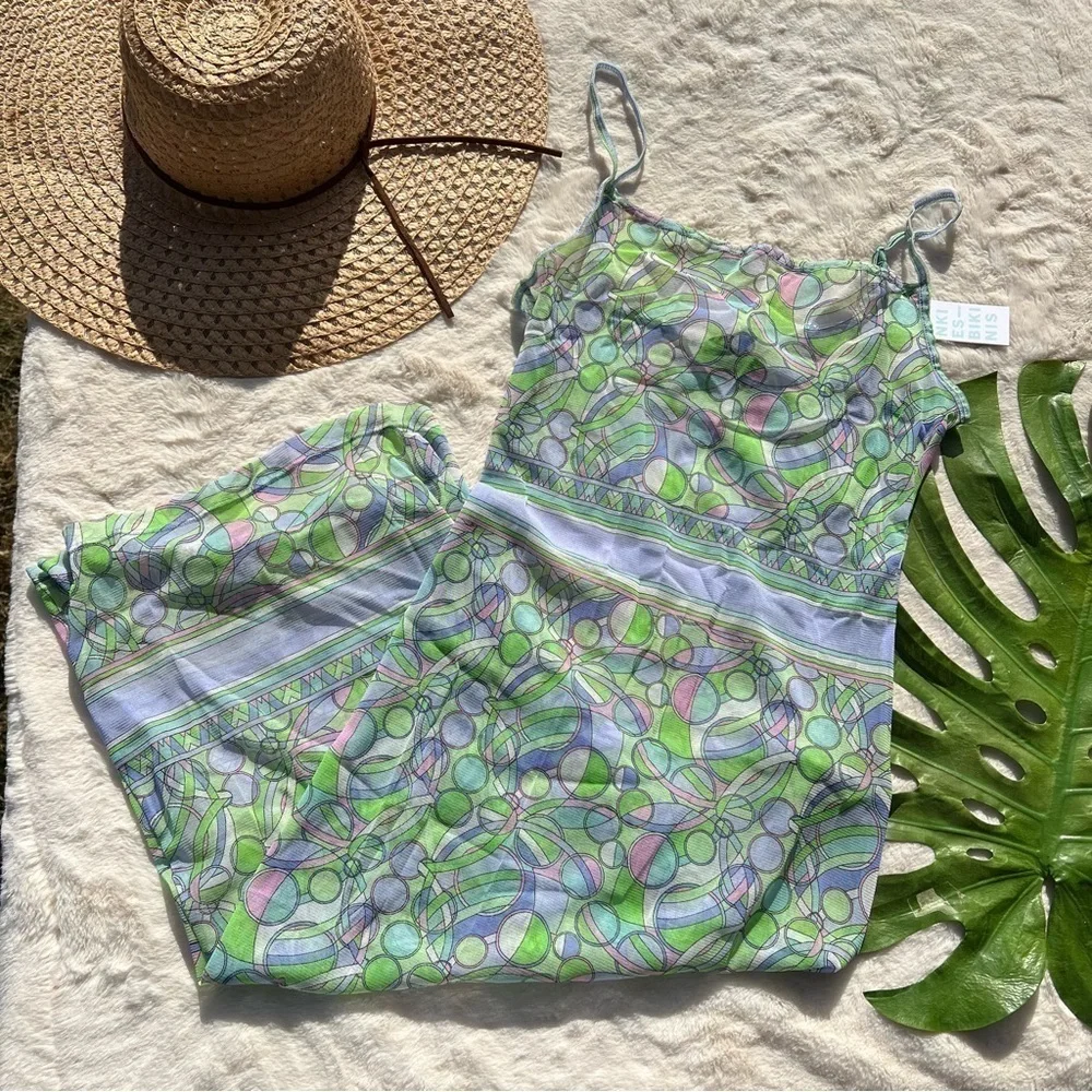 Frankie’s Bikinis Dixie Mesh Coverup Dress